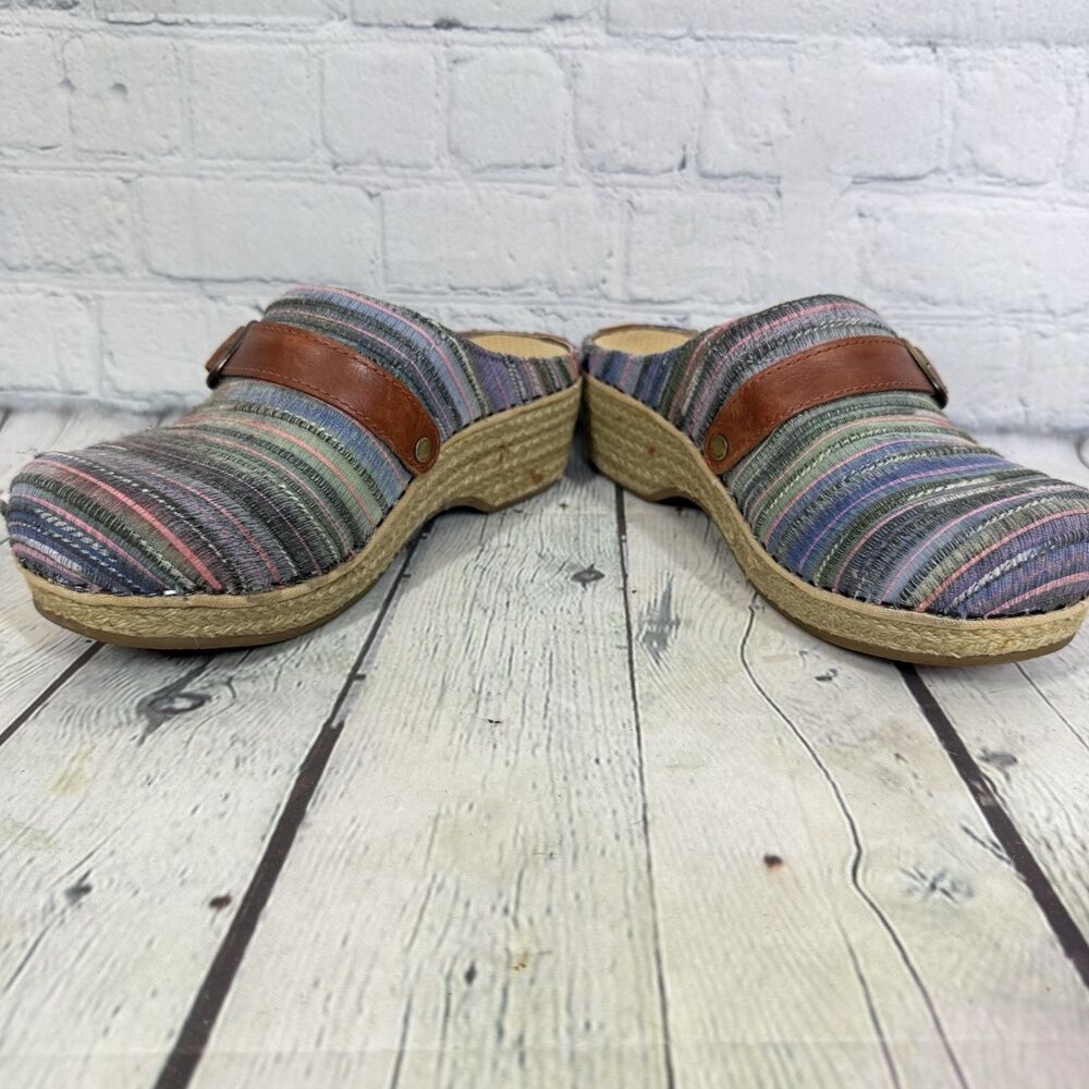 Dansko Mules Women Size 6.5-7 Us 37 Eu Multicolor… - image 5
